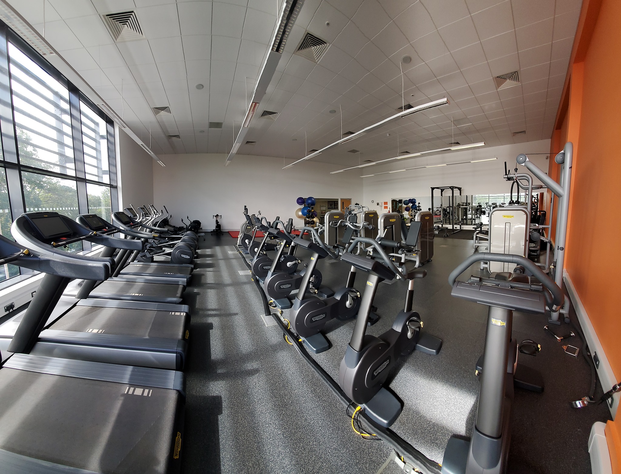 Equipment in gym