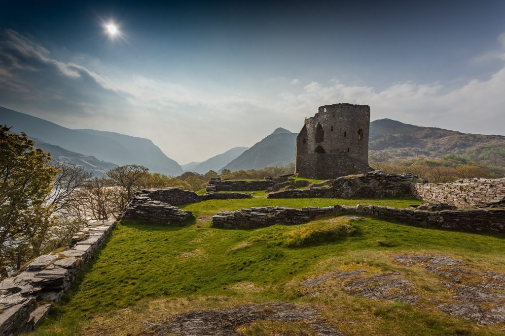 Dolbadarn Castle in Snowdon.