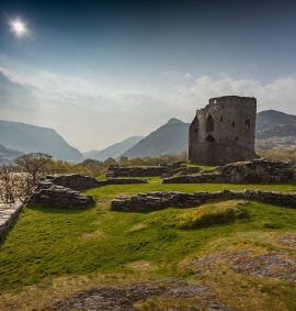 Dolbadarn Castle in Snowdon.