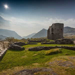 Dolbadarn Castle in Snowdon.