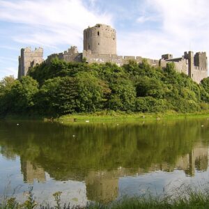 Pembroke Castle with river