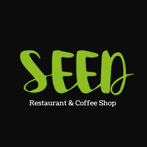 Text: SEED restaurant and coffee shop