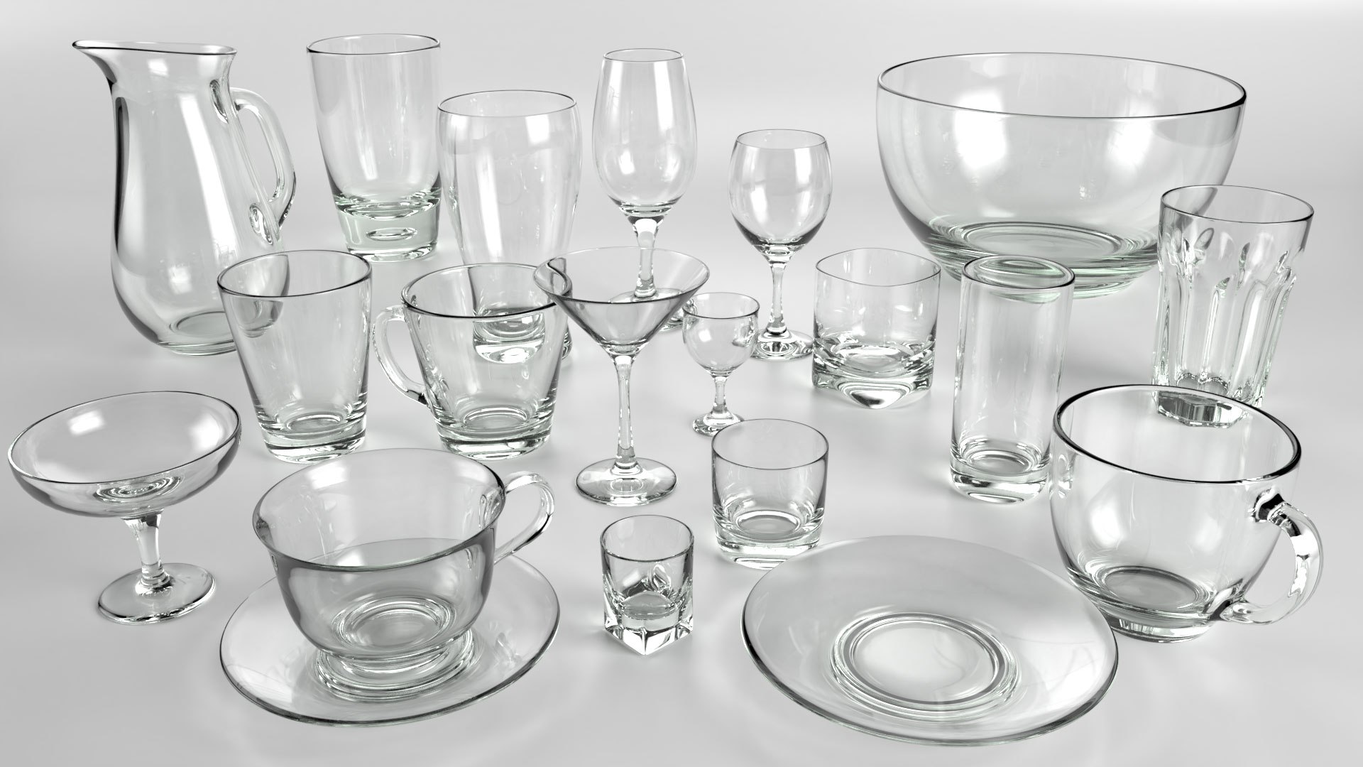 Wedding Registry Glassware