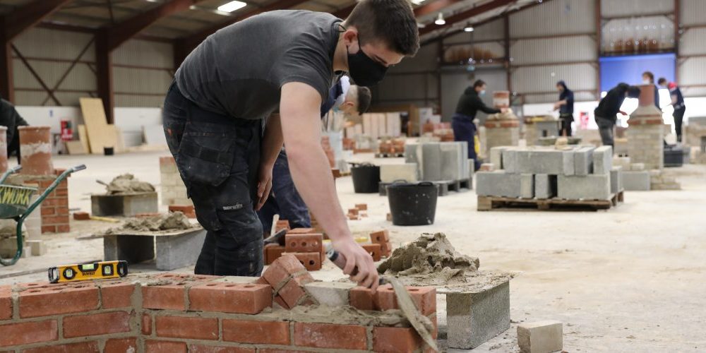 Students in Brick Workshop