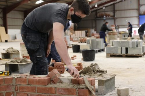 Students in Brick Workshop