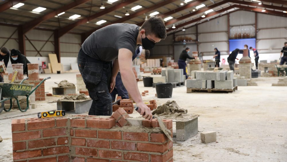 Students in Brick Workshop