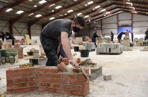 Students in Brick Workshop