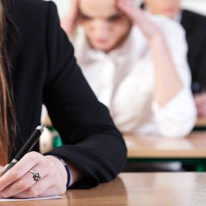 People in exam room