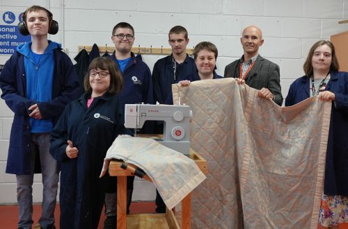 Life Skills Academy learners involved in the project