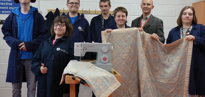 Life Skills Academy learners involved in the project
