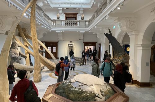 Students creative visit to Swansea - Glynn Vivian Gallery