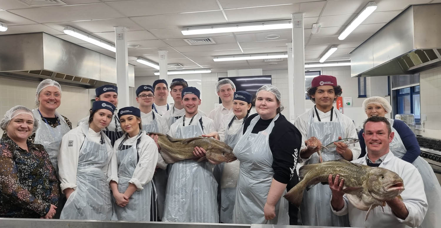 20230308_151942 Hospitality Learners alongside Welsh Seafood Cluster and Menter a Busnes