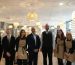 Hospitality learners in SEED Restaurant with Director of Operations, Mourad Tokfa.