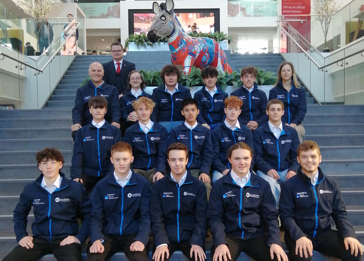 Pre Cadets Set Sail at Warsash Maritime School Pembrokeshire College