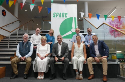 Group of SPARC Alliance members at Pembrokeshire College workshop on energy careers
