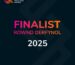 Wales Stem Awards logo with text: Finalist 2025