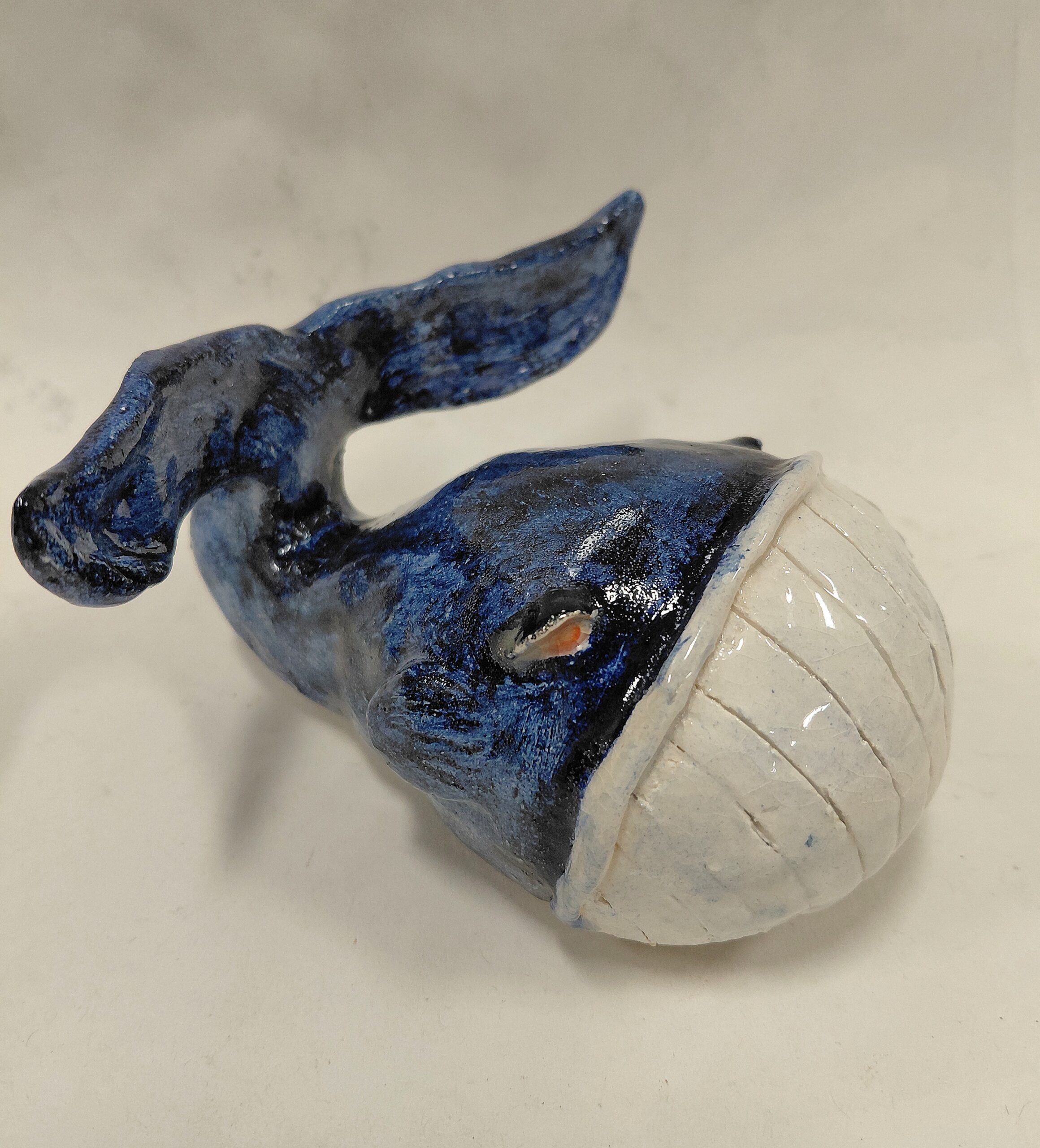 Pottery whale