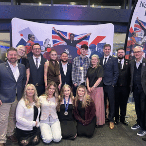 WorldSkills UK competitors and staff at the UK Finals