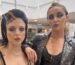 Two people with unique hairstyles and rock chic look.