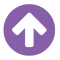Purple circle with white arrow pointing upwards.